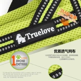 Truelove Dog Traction Toving Pet Vest Budge с маленькой большой собакой золотой ретривером TLH5811 TLH5811