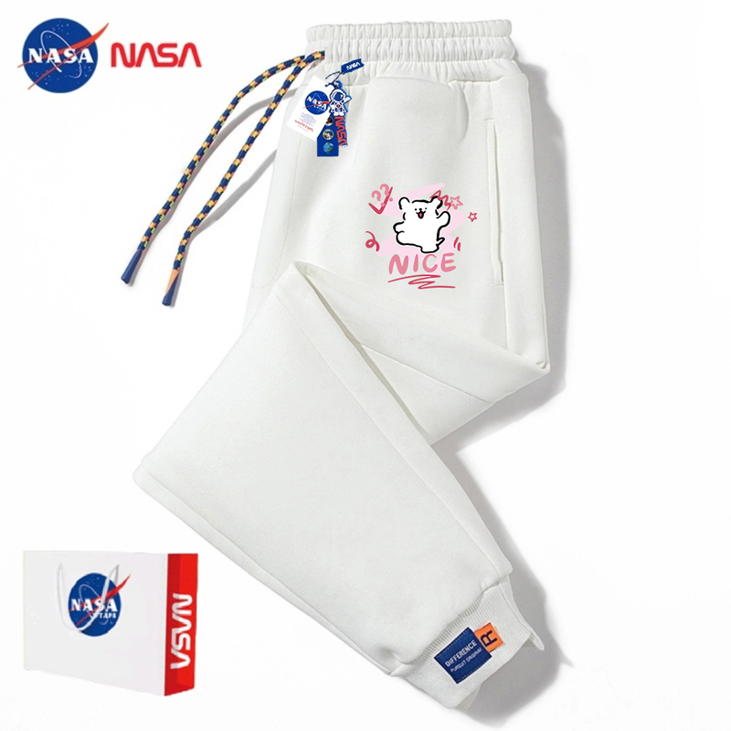 Nasa Co-Branded Cartoon Cute Puppy Print Sweatpants for Men and Women 2026 Spring, Autumn and Winter New Casual Sweatpants Nasa Co-Branded Cartoon Cute Puppy Print Sweatpants for Men and Women 2026 Spring, Autumn and Winter New Casual Sweatpants