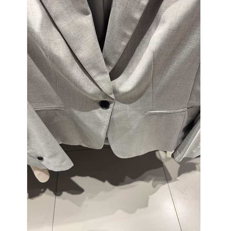 Returnable Women's Clothing January Spring Fashion Commuter Fashion Solid Color Slim Fit Elegant Blazer 0988242 Free Shipping