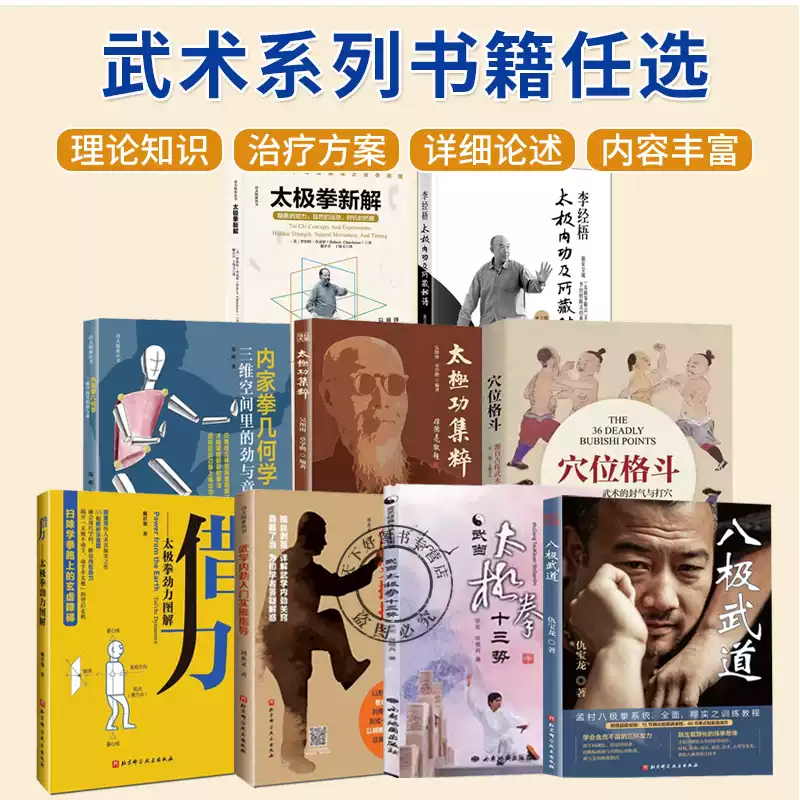 單本任選八極武道內家拳的正確打開方式內家拳幾何學武學內勁入門實操
