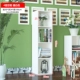 Tối giản hiện đại tủ năm tầng tủ kệ sách kệ sách trẻ em miễn phí kết hợp kệ sách đơn giản tủ gỗ nhỏ - Buồng