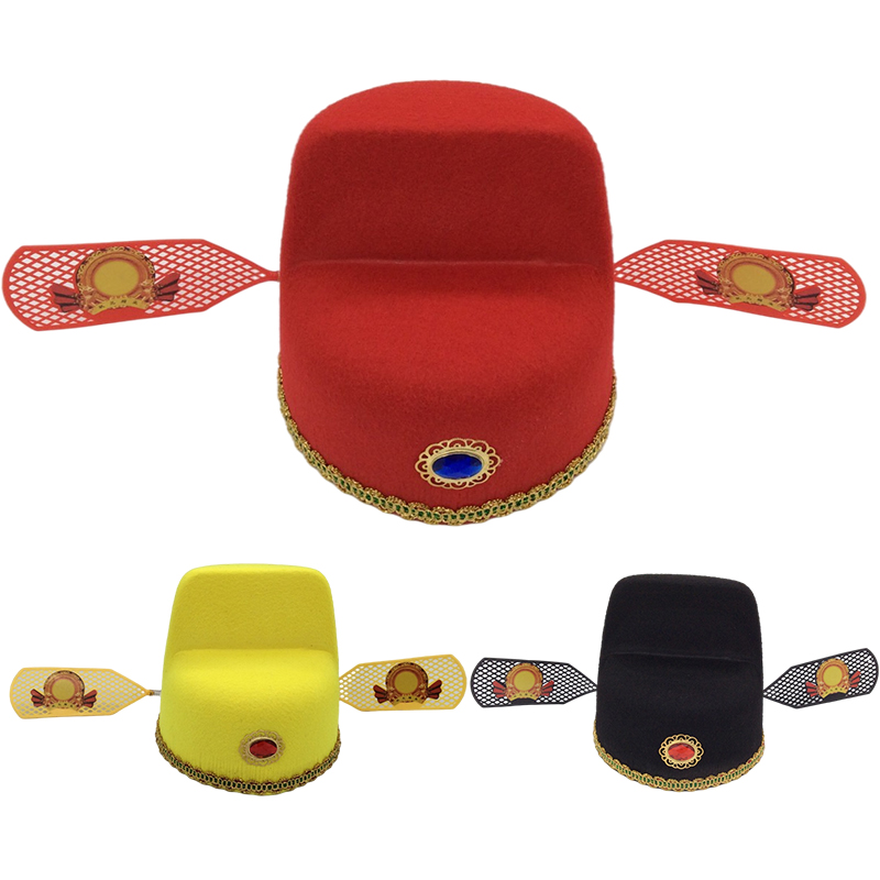 Adult Children-Shaped Yuan Hat Old Glass Cap Drama Hat Tools Ancient Cap