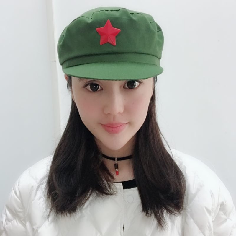 Children's performance hat kindergarten eight-way hat red performance hat blue male and female adult performance hat