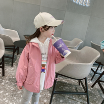 Little pudding baby baby childrens clothing 2021 New baby foreign style leisure windbreaker girls autumn clothing Korean spring and autumn coat tide