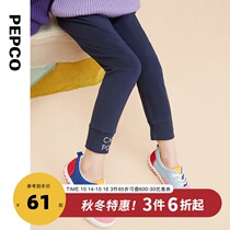 Piggy Banner Childrens Clothing 2021 Spring and Autumn New Childrens Leggings Middle Children Girls Pants Leggings Single Pants