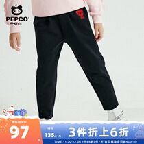 Piggy Banna Childrens Clothing Girls Pants 2021 Autumn New Childrens Casual Pants Sports Pants