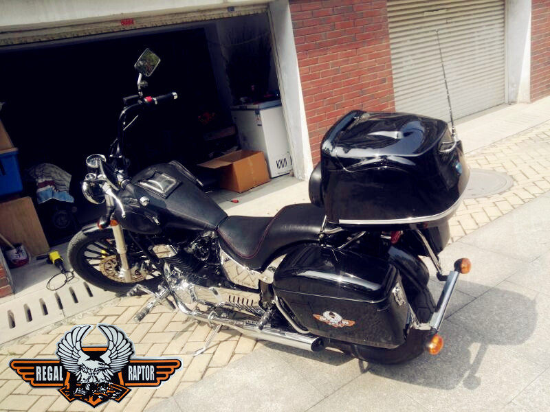 Prince motorcycle eagle king earth dieter side box DD350E-6C 300E hanging box side box tail box trunk trunk