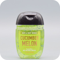 Yu Ke Wei recommended BBW cucumber honeydew no-wash antibacterial hand sanitizer 29ml portable BathBody Works