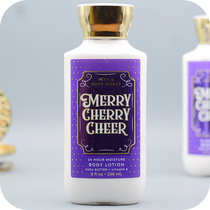 Christmas BBW joy Cherry moisturizing body lotion 236ML emollient American BathBody Works