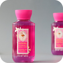 American BBW passionflower banana flower fragrance moisturizing refreshing shower gel 88ml vial bottle BathBody Works