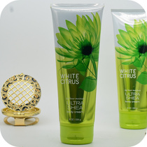 Spot BBW white citrus fragrance moisturizing body cream milk triple moisturizing 226g American BathBody Works