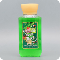 Sweet American BBW vanilla bean fragrance moisturizing refreshing shower gel 88ml vial BathBody Works