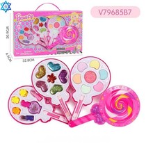 Kids Toy Set Pretend Play Makeup Kit for Girls Cosmetic Gift