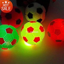 Colorful Ball Toys Flashing Light Up Toy Ball Sensory Dog Ba