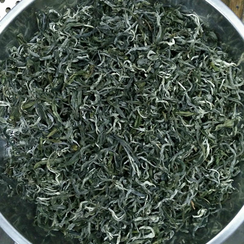2026 Spring Tea Guangdong Shaoguan Lechang Specialty Green Tea Jiufeng White Hair Tea Farmhouse Tea 500g Free Shipping