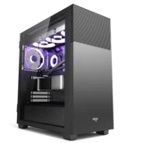 Патриот F40 Шасси компьютер на рабочем столе Главный корпус ATX Side High -значение белая средняя башня поддерживает 360 водяного охлаждения