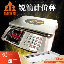 Sharp arrow electronic scale 30 kg denominated selling fruit electronics says precision commercial scale mini table says high precision 1 gr