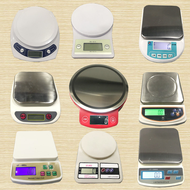 Precision kitchen scale medicine baking electronic weighing scale 0 1g food weighing 1g portable mini scale jewelry weighing