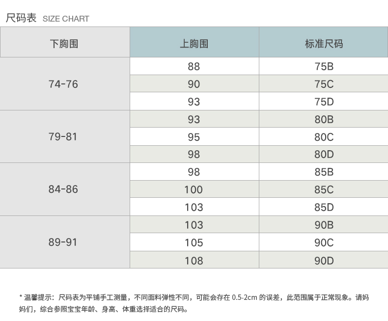 好孩子family哺乳文胸