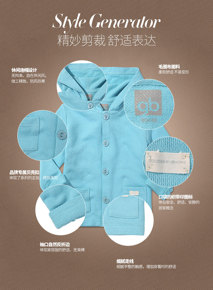 Coffret cadeau pour bébé - vêtements GOODBABY WQ16513104  WQ16523105 - Ref 1952377 Image 14