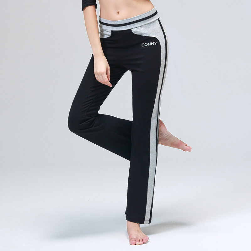 Dance Pants Woman Loose Straight Drum Sports Pants Adult Body Yoga Pants Practice Long Pants Micro Horn Wide Leg Dancing Pants