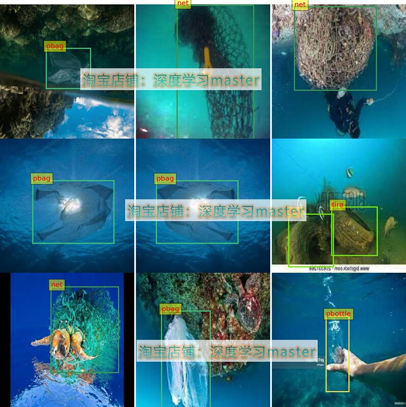 Ocean Garbage Detection Data Set, 5127 Images, Provides Both Yolo and Voc Annotation Methods
