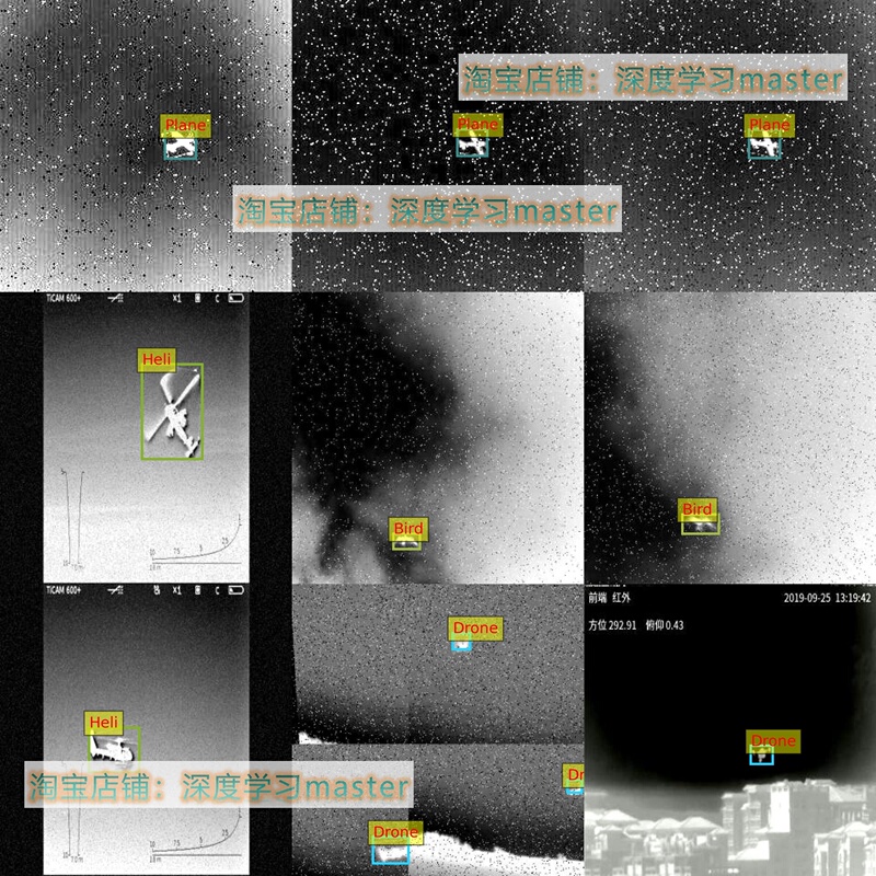 Infrared Image Detection Data Set for Extremely Small Targets, 8302 Images, Provides Yolo and Voc Annotation Methods Infrared Image Detection Data Set for Extremely Small Targets, 8302 Images, Provides Yolo and Voc Annotation Methods