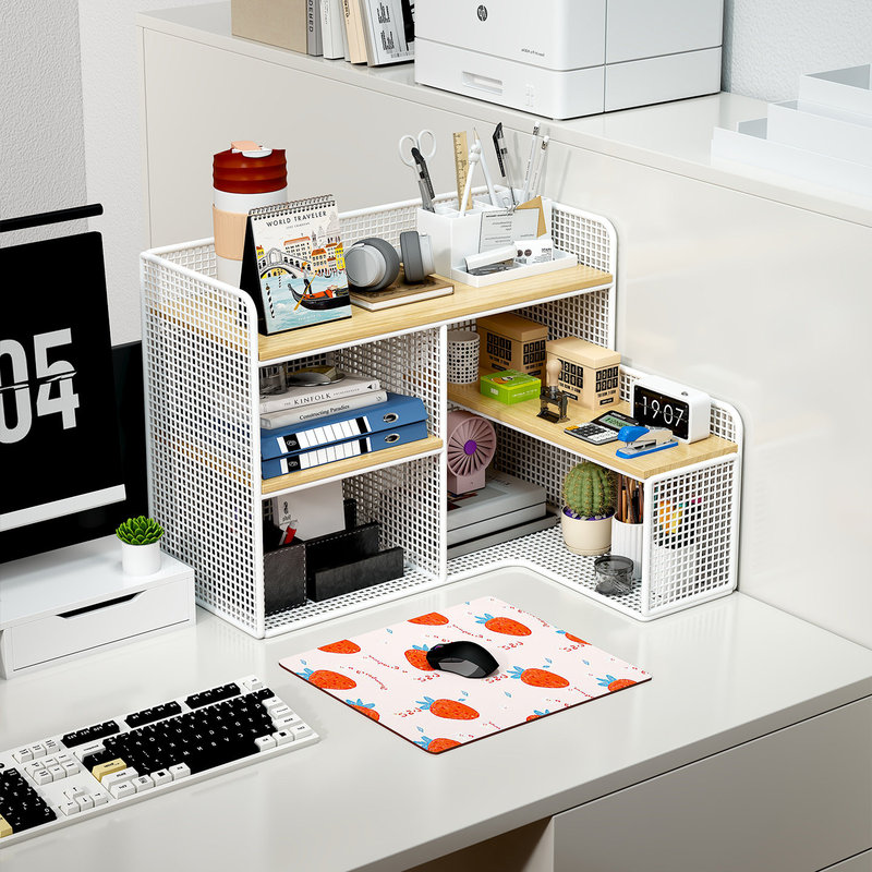 Desktop Corner Workstation Corner Shelf Office Workstation Transformation Multi-Layer Cup Multifunctional Workstation Storage Rack Desktop Corner Workstation Corner Shelf Office Workstation Transformation Multi-Layer Cup Multifunctional Workstation Storage Rack