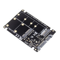 Desktop SATA3 transfer M 2 mSATA adapter card M 2 B KEY mSATA 2 5-inch multifunction card
