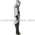 Quần áo cosplay Assassin Creed 2 thế hệ Quần áo nam / nữ Ezio Điểm đen trắng Tùy chỉnh COS Quần áo tay áo Mũi tên