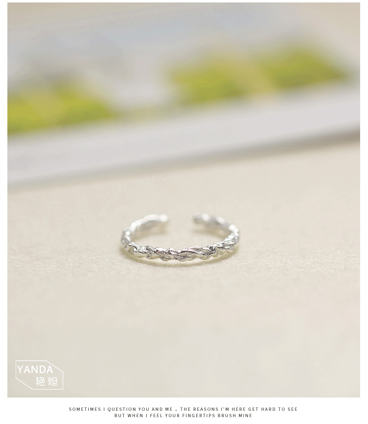 Bague mixte en Argenterie - Ref 3088429 Image 14