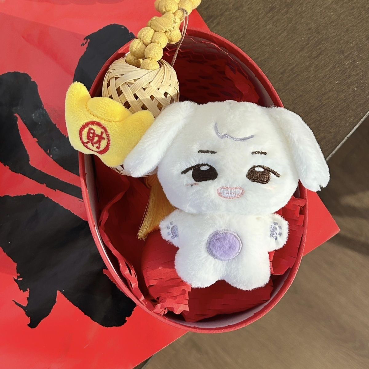 原创TF家族陈奕恒牙牙哼10CM动物体棉花娃娃，明星周边同人可爱玩偶，萌