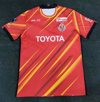 2021 season Nagoya Euphorbia Whale Home Jerseys home jersey-The Japanese side of the game The English J League short sleeve football conserved fan version