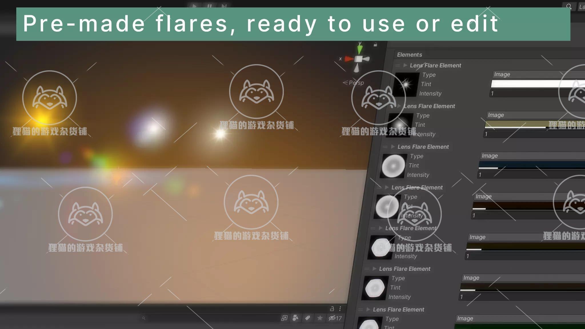 Unity Lens Unity 最新版 Lens Flares URP/HDRP 1.0.1 镜头光晕特效怎么用?_修改器_淘宝游戏网