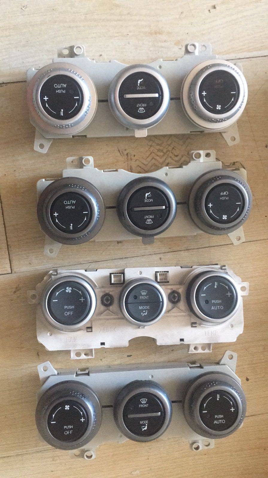 Old horse six Pentium B70B50Mazda6 automatic air conditioning AC switch controller air conditioning switch panel assembly