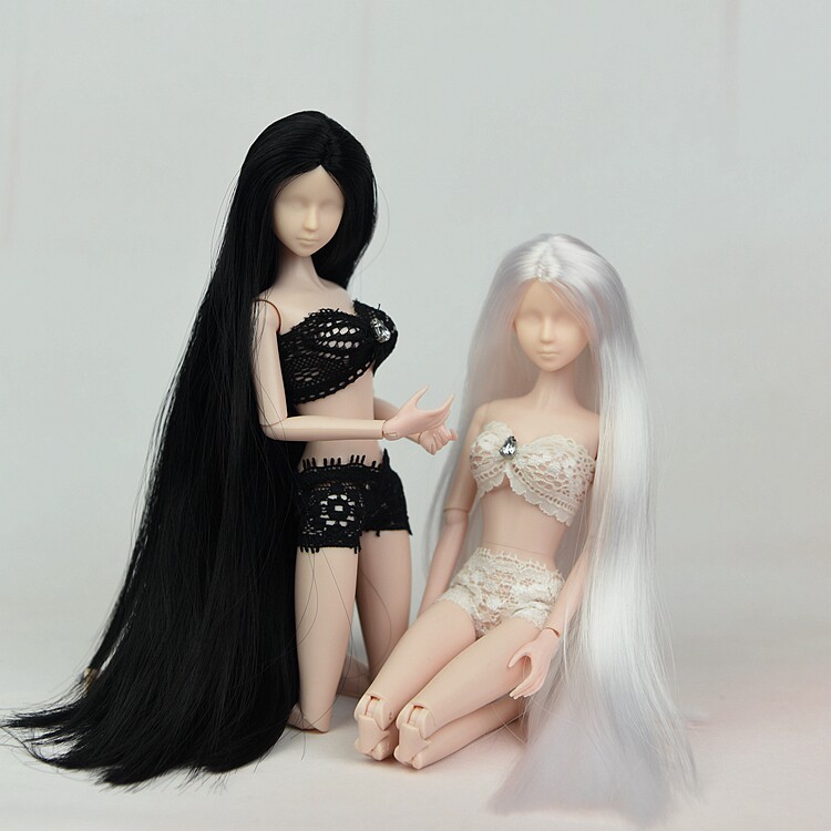 6 points Xinyi doll no makeup realistic head OB plain head DIY makeup head change makeup hand-painted 14 joints 16 joints Yue