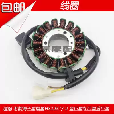 Adapting Haojue Neptune Fortystar Red Giant Star Blue Superstar Lam Power Generation Magneto Generator Stator Coil