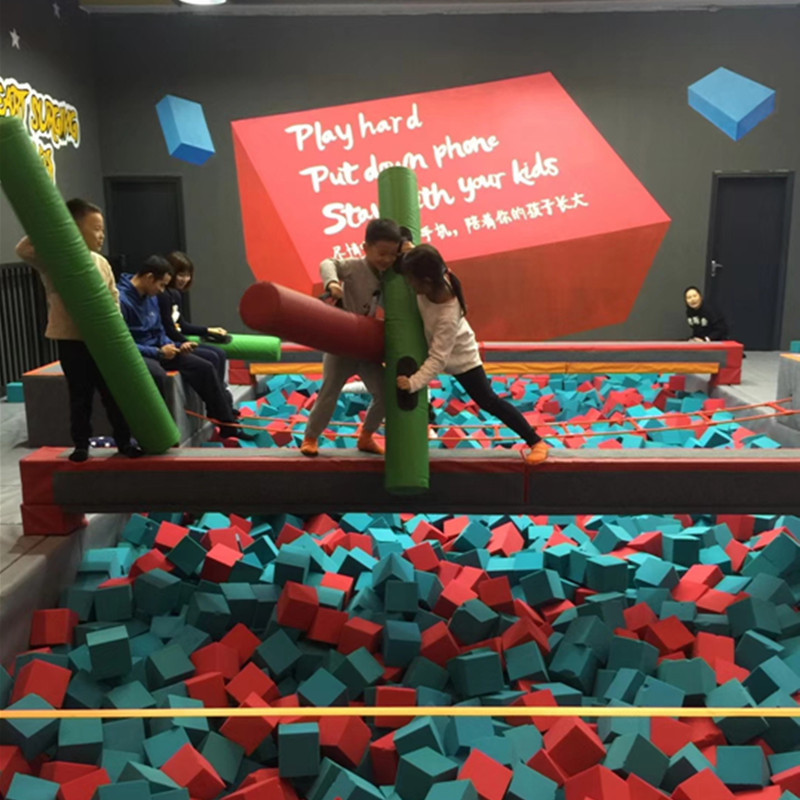 Large Indoor and Outdoor Children's Trampoline Park Accessories Sponge Pool Fighting Sticks Combat Sticks Adult Fitness Trampoline Center Large Indoor and Outdoor Children's Trampoline Park Accessories Sponge Pool Fighting Sticks Combat Sticks Adult Fitness Trampoline Center