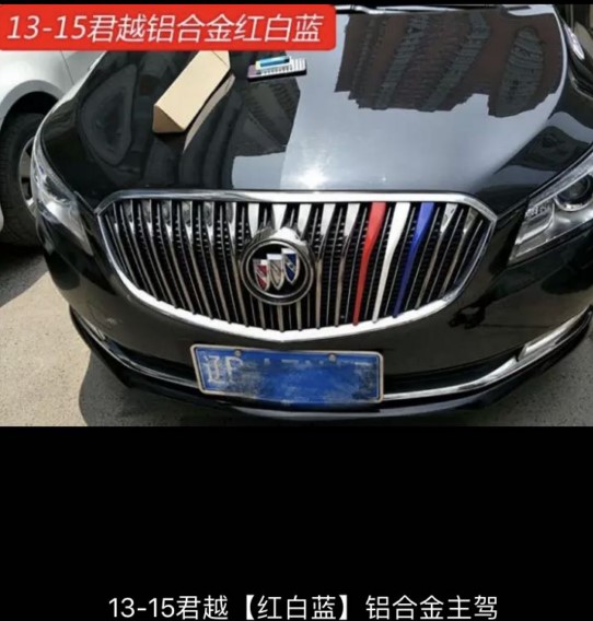 13 - 15 Buick jun tricolor net strip 16 new monarch net decoration decoration sticker special net