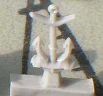 1 700 Warship accessories 8 auxiliary anchors