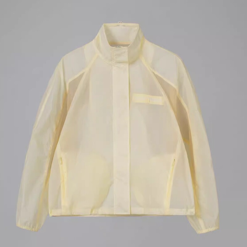 Korean Dongdaemun Loose Lightweight Jacket for Women, Japanese Style Spring and Summer Sun Protection Clothing, Korean Zipper Top