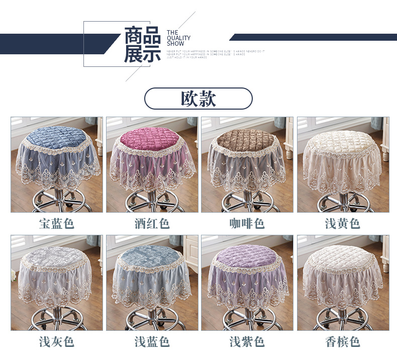 Thời trang đơn giản châu Âu chống trượt sofa đệm kết hợp phân đệm đệm tròn đệm đệm văn phòng đệm thảm trải ghế gỗ phòng khách