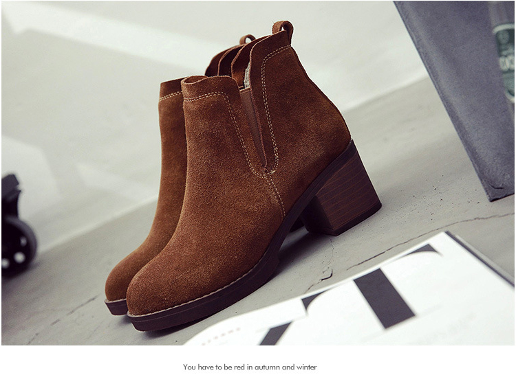 Bottes mi-saison femme en Caoutchouc - Ref 3251278 Image 23