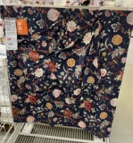 Ikea, пододеяльник, наволочка, шелковистая простыня, принт