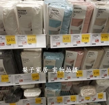 Ikea, матрас, хлопковая трикотажная простыня, эластичная однотонная ткань, цвет