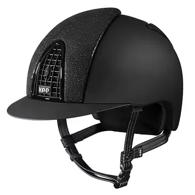 Italian KEP equestrian helmet International five safety certifications Breathable and comfortable flash fabric Elegant and exquisite
