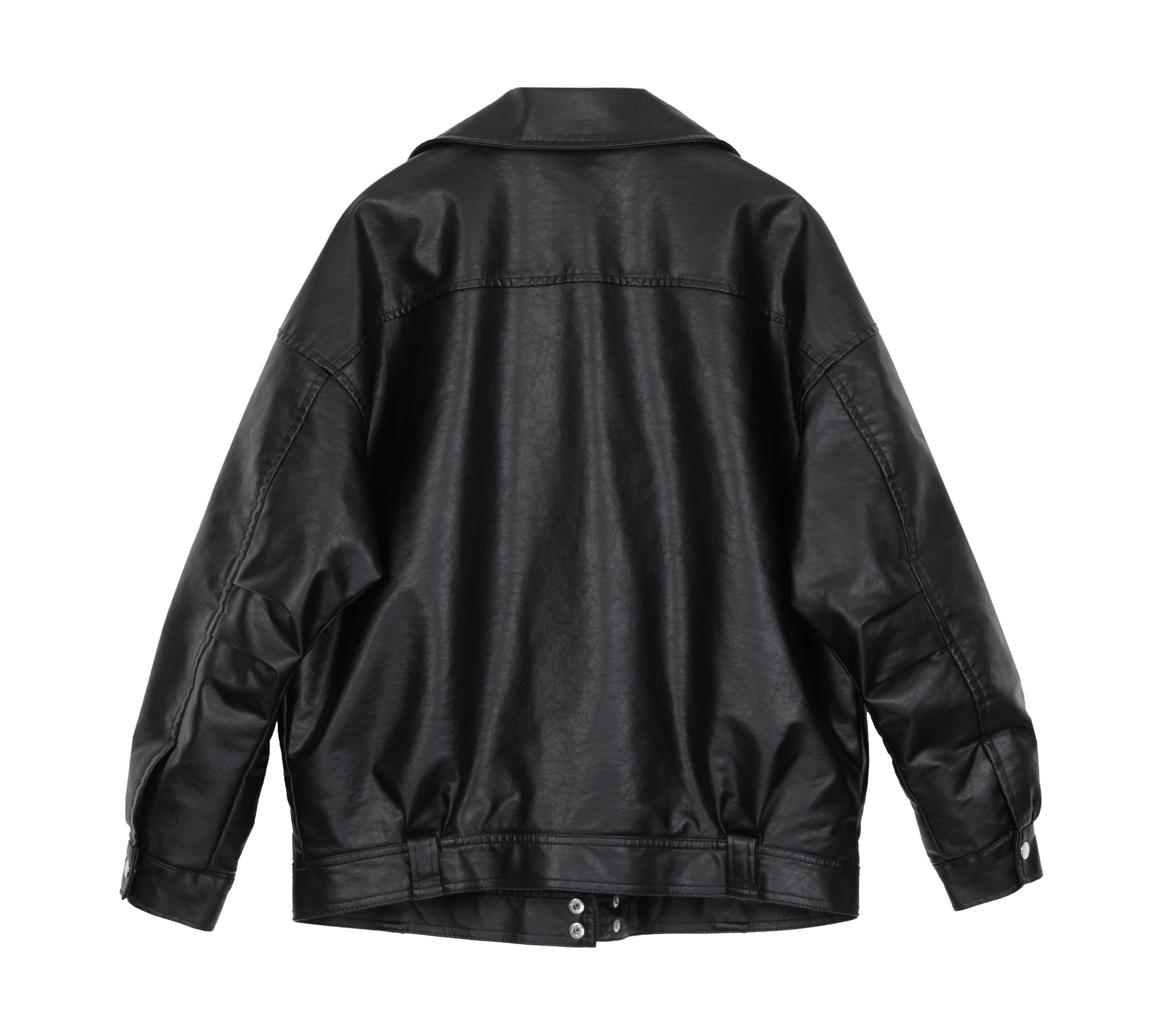 VEGA CHANG plus cotton cotton da nữ 2019 đầu xuân mới Hàn Quốc áo khoác ngắn hoang dã khoác ngoài áo da bomber