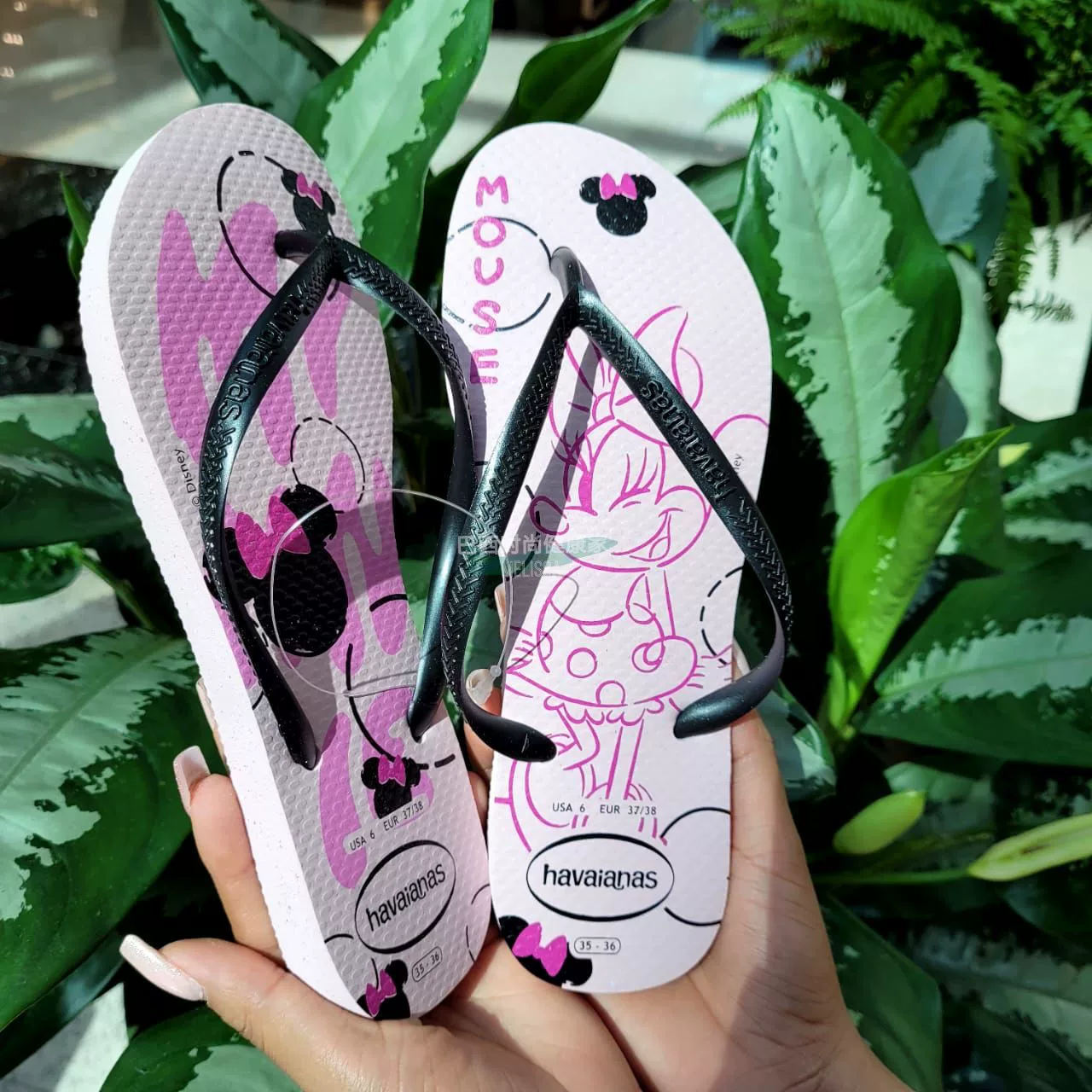 Новая точка Бразилия счётчик подлинные Havaianas Havana Mouse Mouse Mi Ni тибетский женский Body Drag