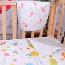 (Two Clothing) Newborn gauze Small Number of Urine Mat baby washable Urine Mat FOUR SEASONS GAUZE Gauze Urine Mat