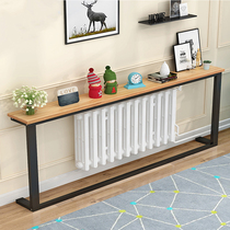 Radiator living room sofa rear shelf back heating shelf floor partition long porch shelf against the wall